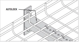 Galvanized Steel Wire Mesh Cable Tray Perforated Ladder Type Cable Tray