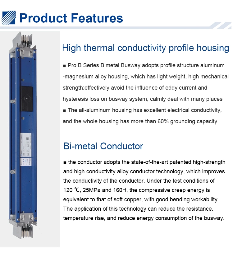 250-5000A Compact/Sandwich Type Busbar Trunking System/ Bus Duct