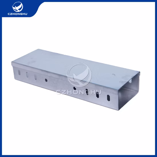 헤비 듀티 옥외 알루미늄 합금 통풍 유형 천공 광섬유 케이블 트레이 사다리 트레이 유형 T 유형 용융 아연 도금 케이블 트레이 크기 목록