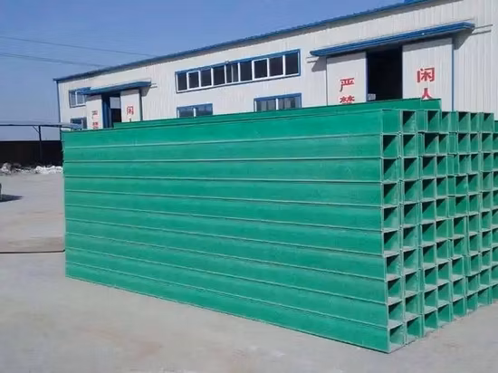 맞춤형 유리 섬유 케이블 트레이, 천공 유리 섬유 FRP 케이블 트레이